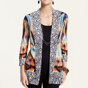 Chico’s • Multicolored Cardigan • Size 1